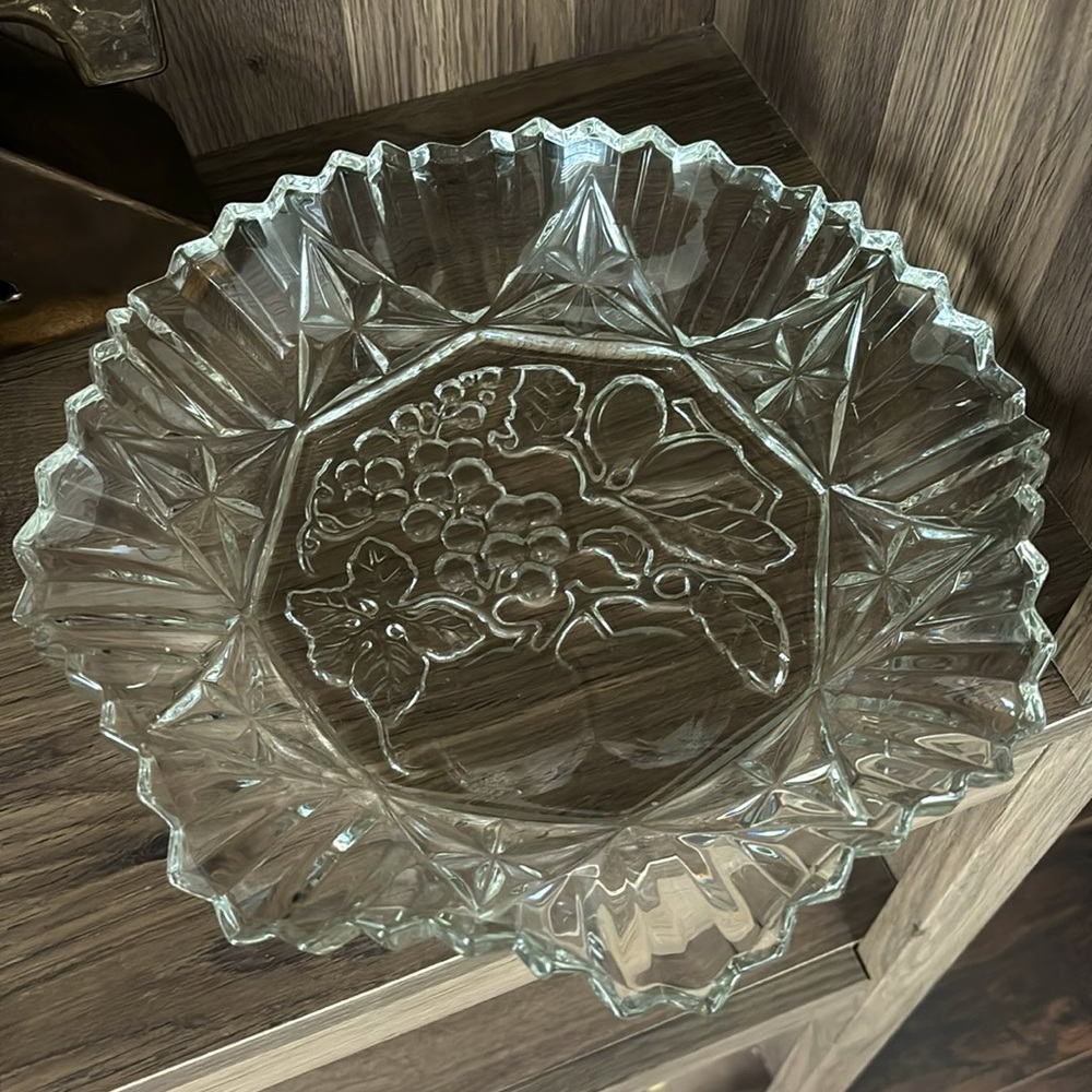 True 1950’s Vintage Mid Century Modern Pioneer Federal Glass Bowl